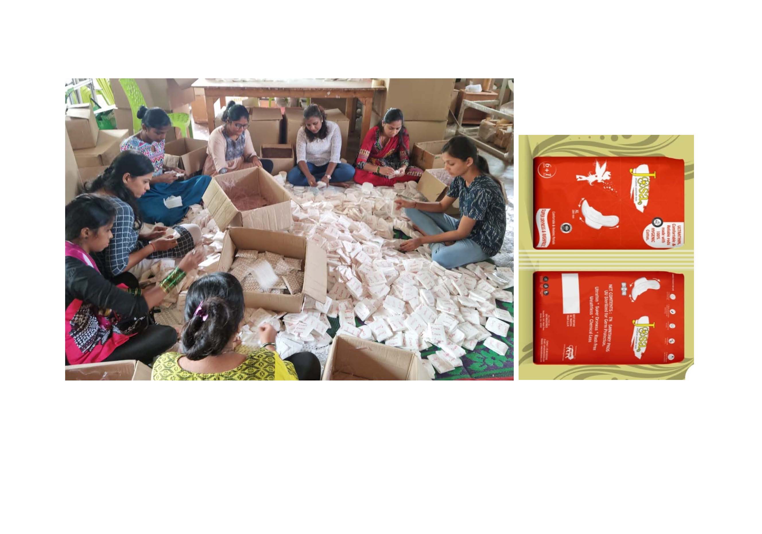 Empowering women through sustainable menstrual hygiene