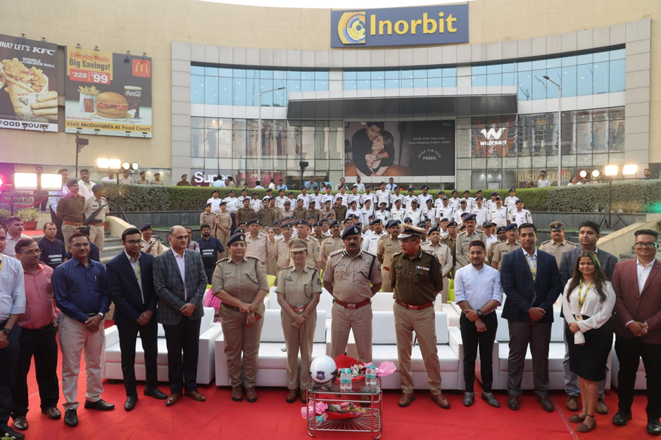 Recycled Plastic Helmets to Vadodara Police and Municipal Corporation