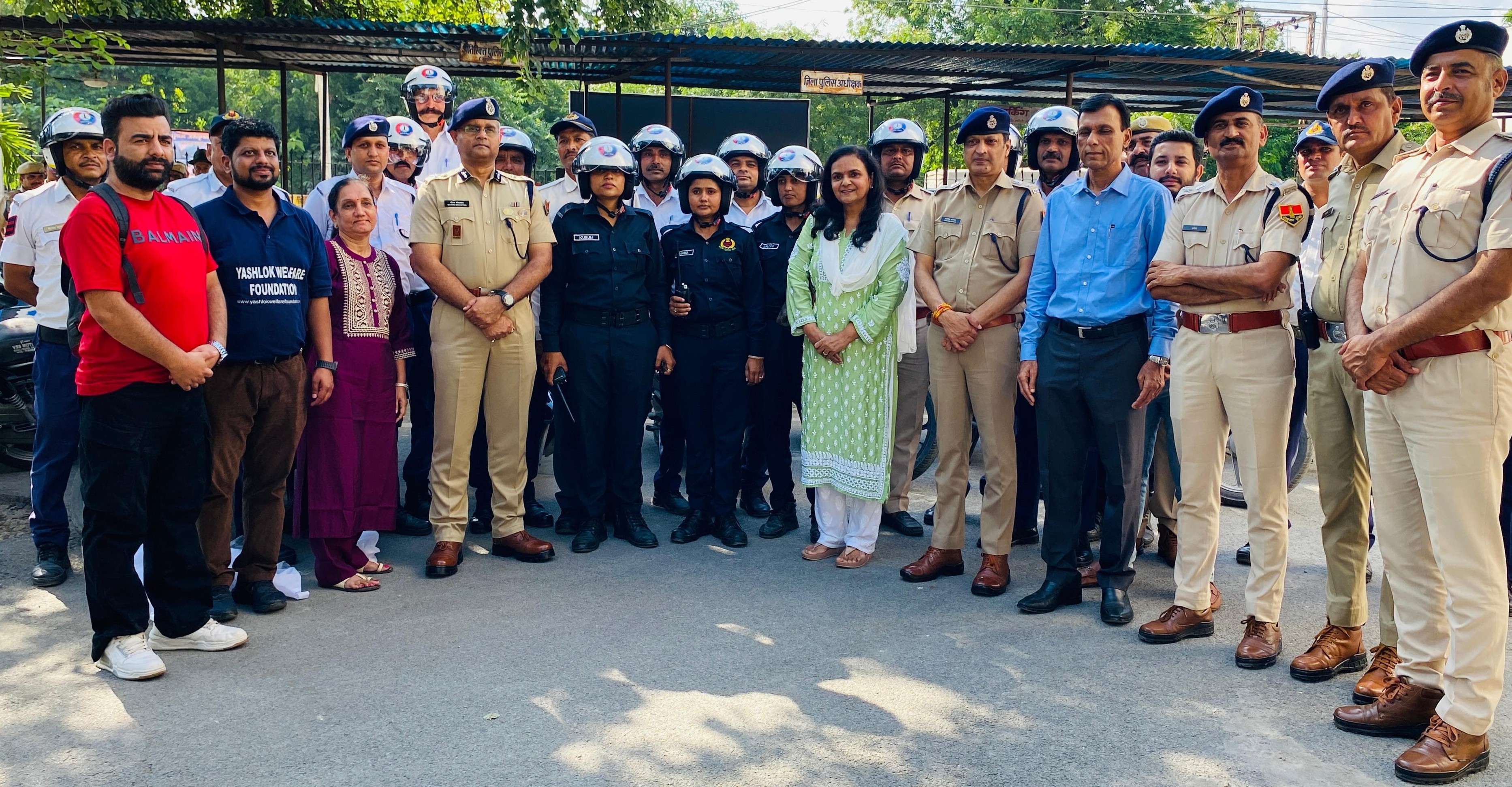 ♻️ From Ocean Plastics to Safer Roads: Helmets for Rajasthan Police ♻️